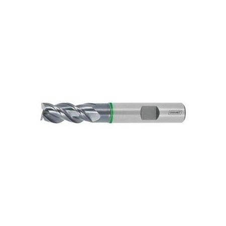 Holex Pro Steel Solid Carbide End Mill, TiAlN Coated, 10 mm 202414 10